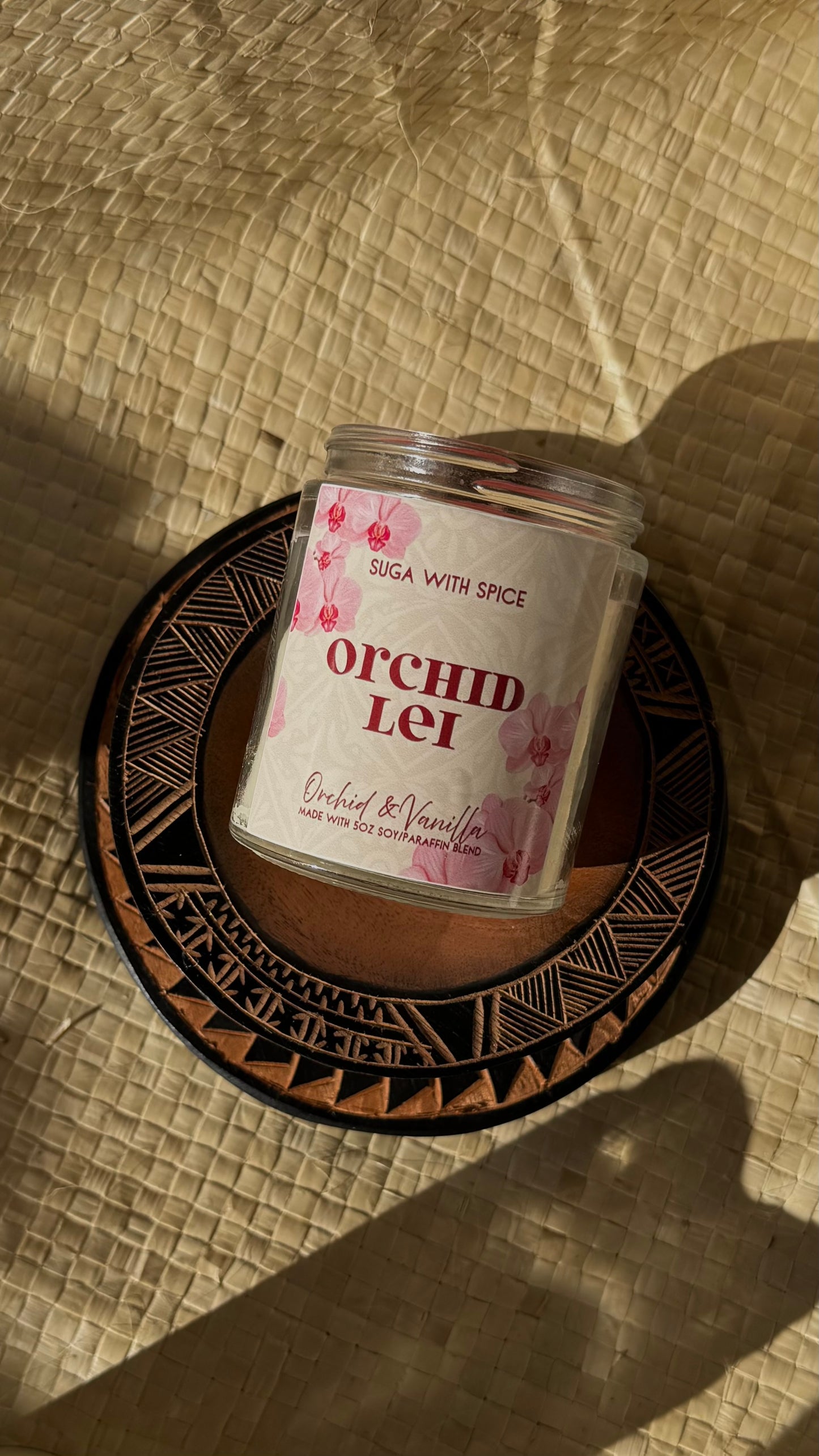 Mini Orchid Candle