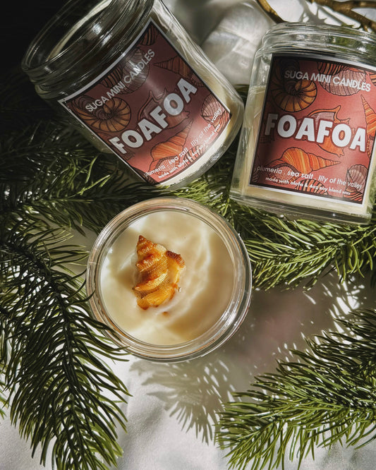 Mini Foafoa Candle