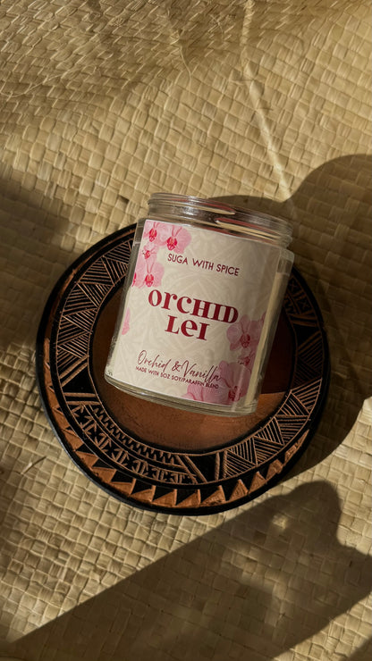 Mini Orchid Candle