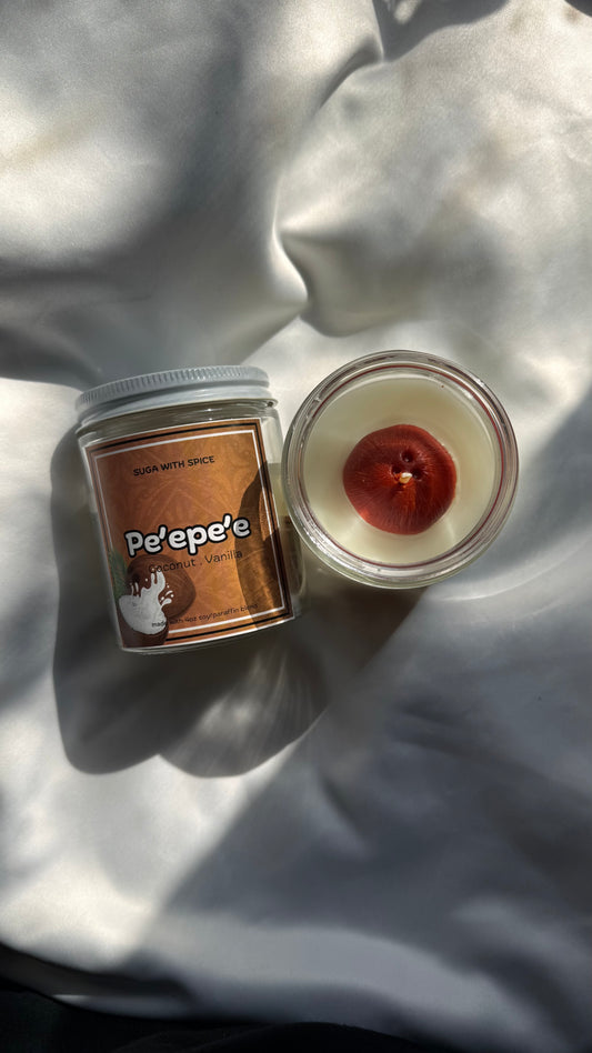 Mini Pe'epe'e Candle