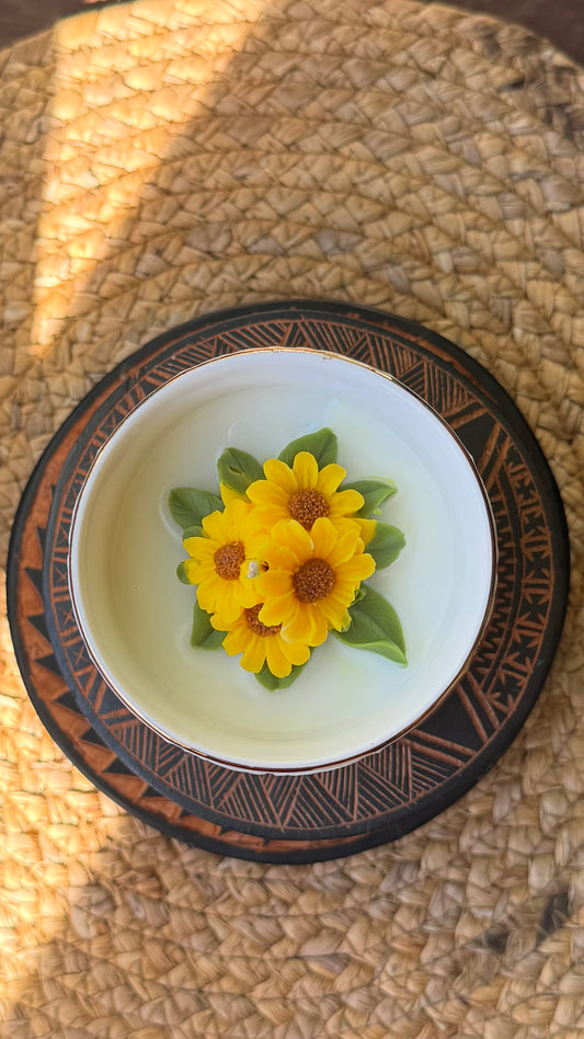 Sunflower Candle