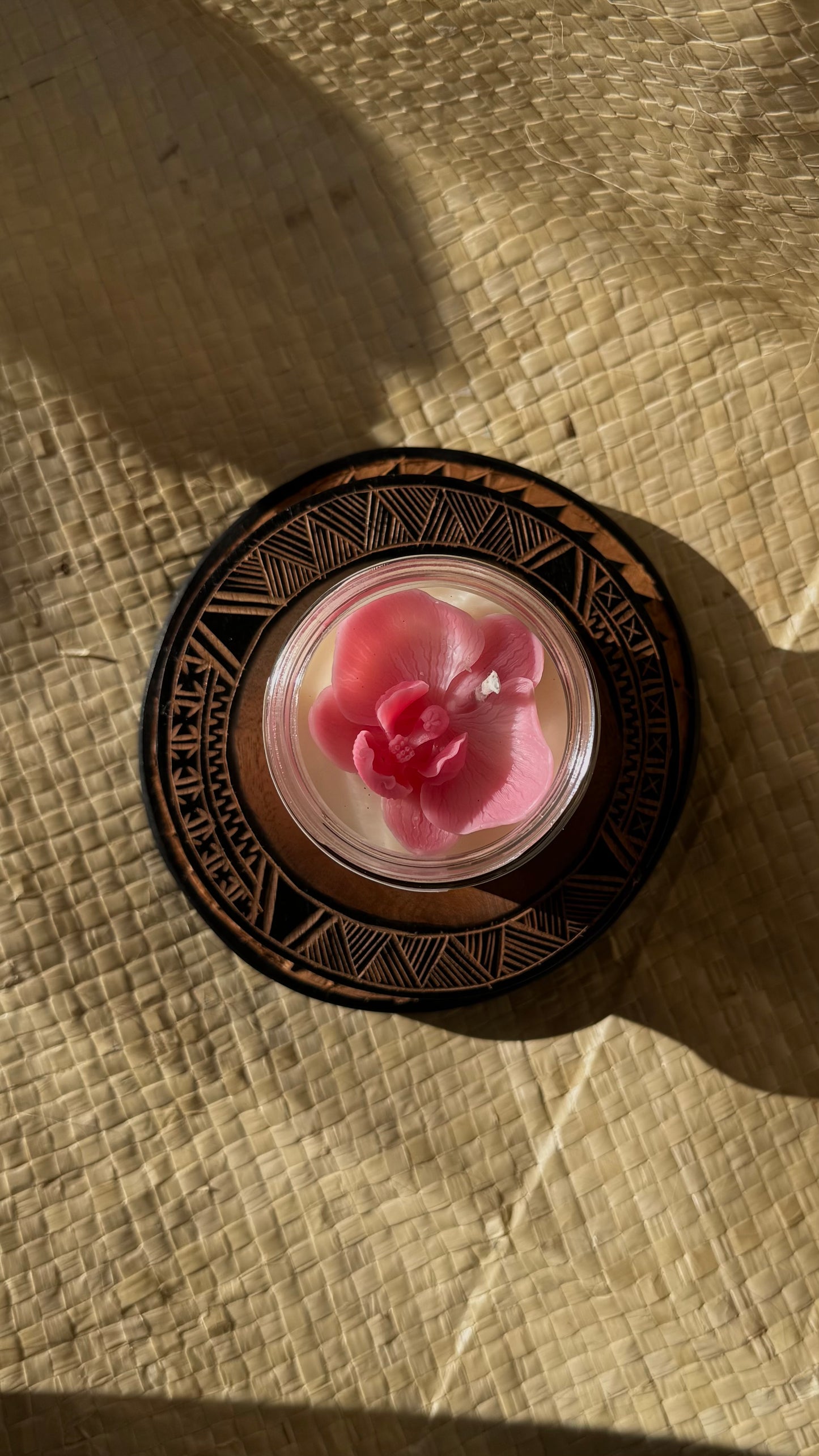 Mini Orchid Candle